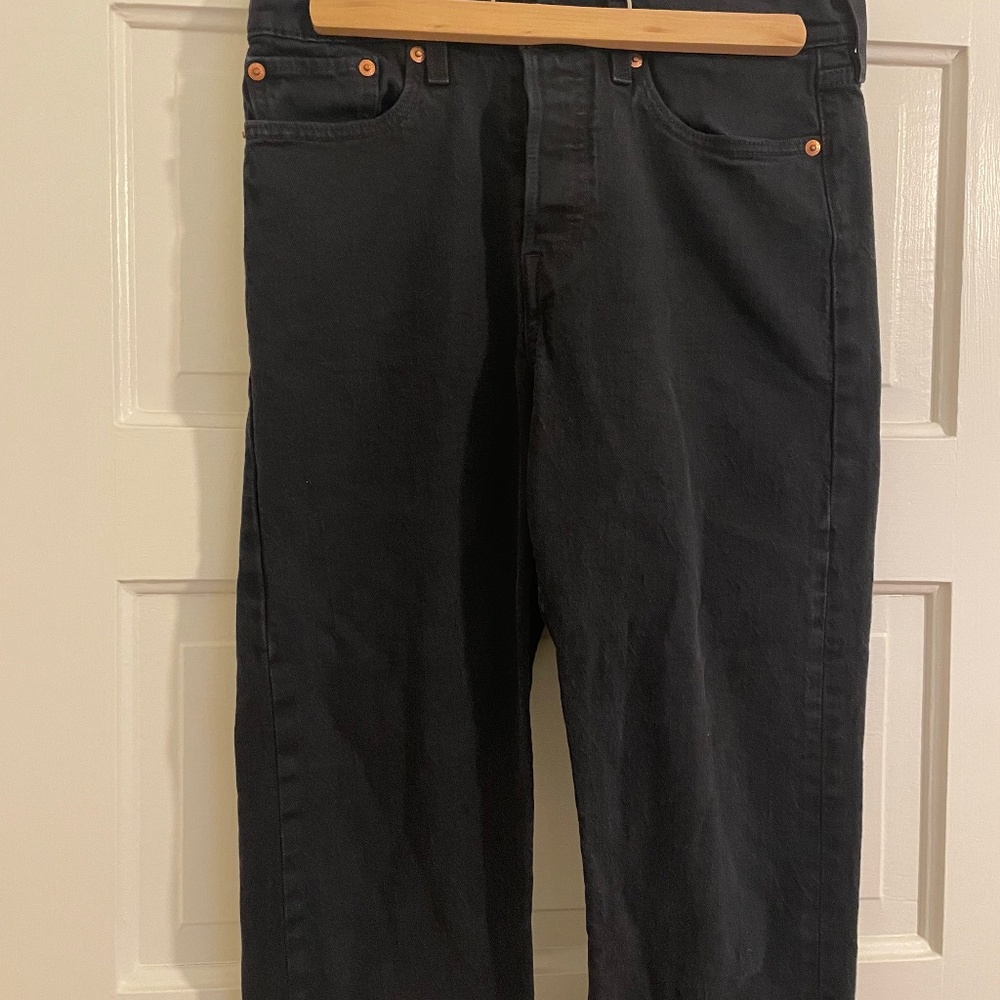 Levi’s wedgie straight cropped